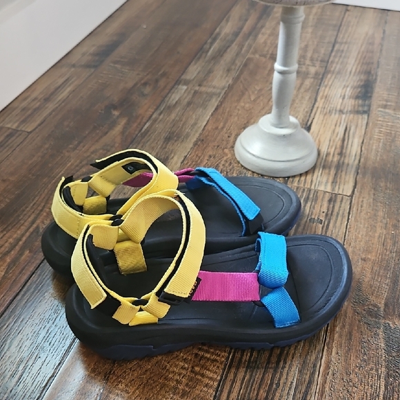 Teva Shoes - Teva Yellow, Pink,‎ and Blue Women's Sandals
